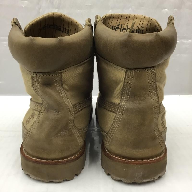 ティンバーランド Timberland ブーツ ショートブーツ 96572 Earthkeepers レースアップ 8.5W 箱有 US：8.5 ワンポイント ベージュ / ベージュ /  メンズ USED 古着 中古 10105004