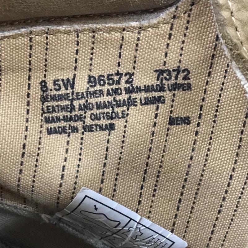 ティンバーランド Timberland ブーツ ショートブーツ 96572 Earthkeepers レースアップ 8.5W 箱有 US：8.5 ワンポイント ベージュ / ベージュ /  メンズ USED 古着 中古 10105004