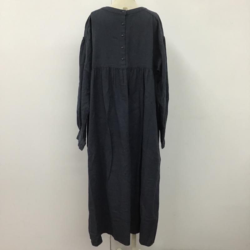 スタディオクリップ studio CLIP ワンピース ロングスカート SC20Y069-1 L 無地 紺 / ネイビー /  レディース USED 古着 中古 10105015