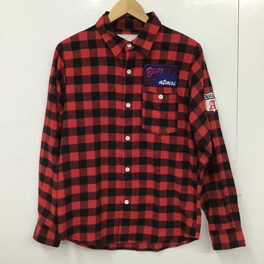 アトモス atmos シャツ、ブラウス 長袖 長袖シャツ ネルシャツ チェックシャツ カラーシャツ ポケットシャツ チェック マルチカラー / マルチカラー /  レディース USED 古着 中古 10105028