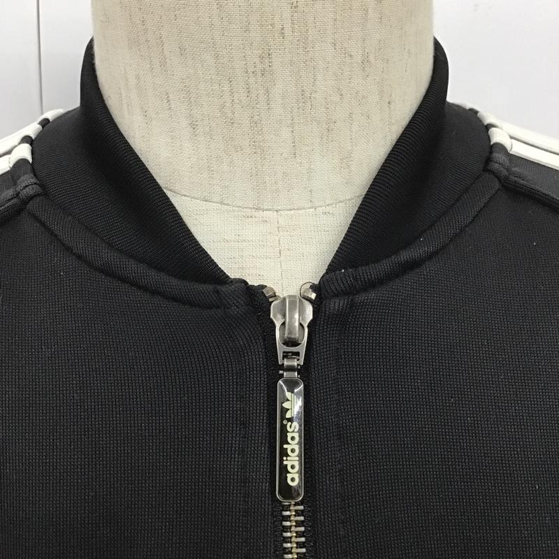 アディダスオリジナルス adidas originals ジャケット、上着 ジャケット、ブレザー AB9717 スーパースタージャージ ジップアップジャケット ジャージ M ロゴ、文字 黒 / ブラック /  メンズ USED 古着 中古 10105029