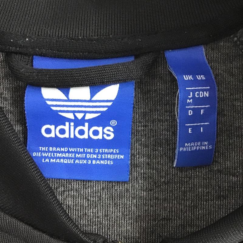 アディダスオリジナルス adidas originals ジャケット、上着 ジャケット、ブレザー AB9717 スーパースタージャージ ジップアップジャケット ジャージ M ロゴ、文字 黒 / ブラック /  メンズ USED 古着 中古 10105029