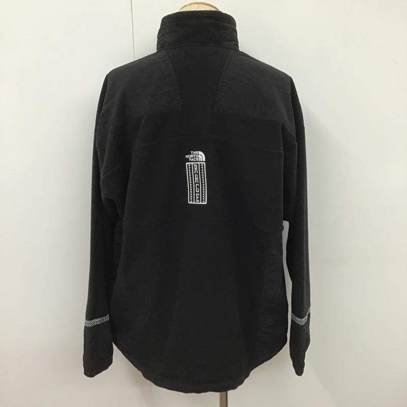 ザノースフェイス THE NORTH FACE ジャケット、上着 ジャケット、ブレザー NF0A3MID RageFleeceAnorak フリースジャケット ジップアップカラー プルオーバー L ロゴ、文字 黒 / ブラック /  メンズ USED 古着 中古 10105030
