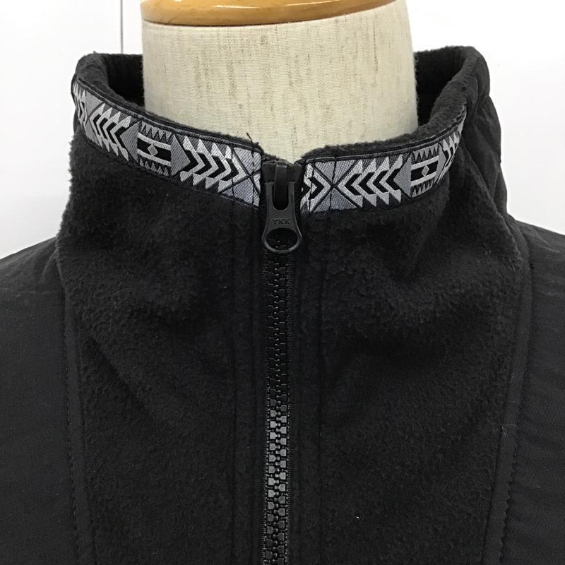 ザノースフェイス THE NORTH FACE ジャケット、上着 ジャケット、ブレザー NF0A3MID RageFleeceAnorak フリースジャケット ジップアップカラー プルオーバー L ロゴ、文字 黒 / ブラック /  メンズ USED 古着 中古 10105030