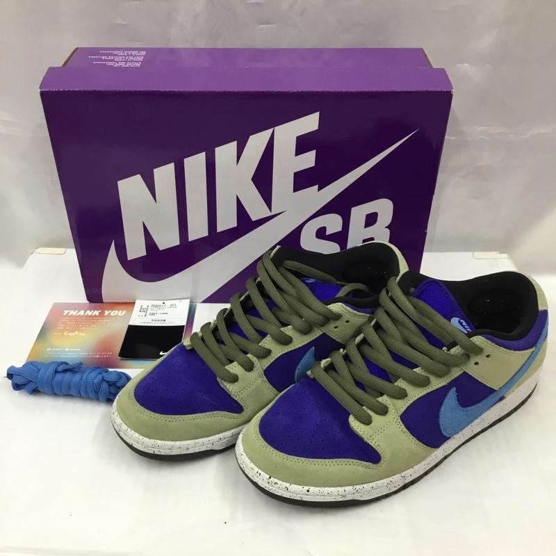 ナイキ NIKE スニーカー スニーカー BQ6817 301 SB DUNK LOW PRO 27.5cm 箱有 27.5cm ロゴ、文字 青 / ブルー / X 灰 / グレー / X 白 / ホワイト / X 黒 / ブラック /  メンズ USED 古着 中古 10105032