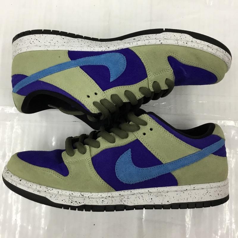 ナイキ NIKE スニーカー スニーカー BQ6817 301 SB DUNK LOW PRO 27.5cm 箱有 27.5cm ロゴ、文字 青 / ブルー / X 灰 / グレー / X 白 / ホワイト / X 黒 / ブラック /  メンズ USED 古着 中古 10105032