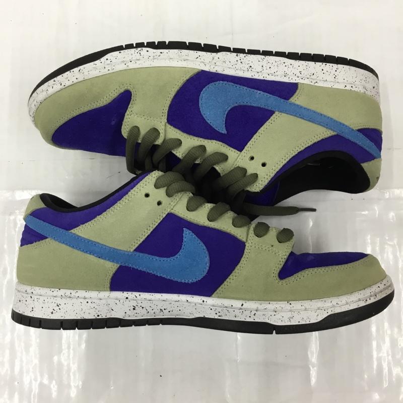 ナイキ NIKE スニーカー スニーカー BQ6817 301 SB DUNK LOW PRO 27.5cm 箱有 27.5cm ロゴ、文字 青 / ブルー / X 灰 / グレー / X 白 / ホワイト / X 黒 / ブラック /  メンズ USED 古着 中古 10105032