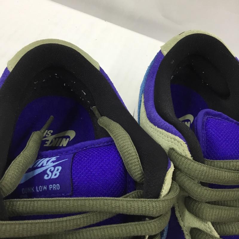 ナイキ NIKE スニーカー スニーカー BQ6817 301 SB DUNK LOW PRO 27.5cm 箱有 27.5cm ロゴ、文字 青 / ブルー / X 灰 / グレー / X 白 / ホワイト / X 黒 / ブラック /  メンズ USED 古着 中古 10105032