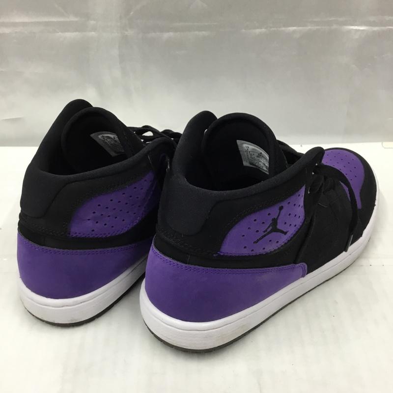ナイキ NIKE スニーカー スニーカー AR3762-005 JORDAN ACCESS 27cm 箱有 27.0cm ロゴ、文字 黒 / ブラック / X 紫 / パープル / X 白 / ホワイト /  メンズ USED 古着 中古 10105033