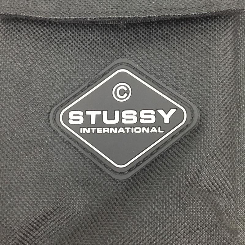 ステューシー STUSSY ショルダーバッグ ショルダーバッグ ナイロン ロゴ、文字 黒 / ブラック /  メンズ USED 古着 中古 10105047