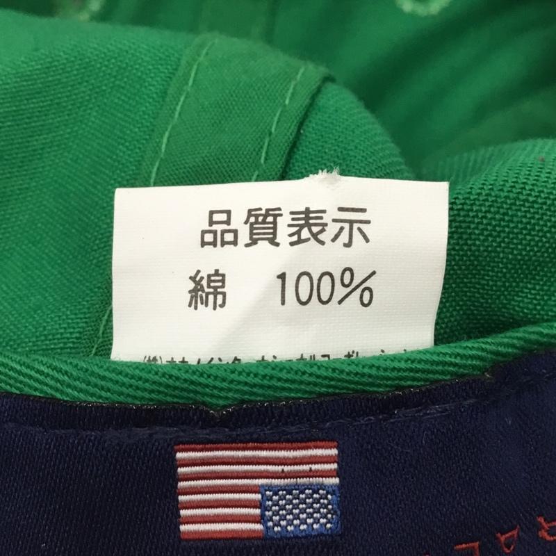 ポロスポーツラルフローレン POLOSPORT 帽子 キャップ コットン 刺繍 ロゴ、文字 橙 / オレンジ / X 緑 / グリーン /  メンズ USED 古着 中古 10105061