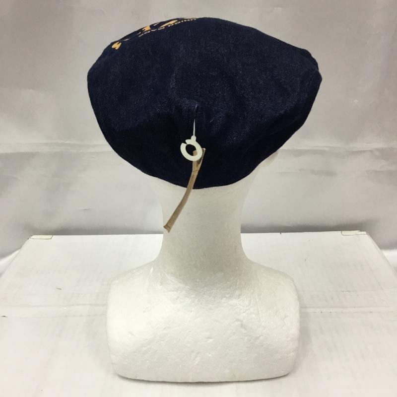 リー Lee 帽子 ハンチング デニム インディアン 刺繍 ロゴ、文字 インディゴ / インディゴ /  メンズ USED 古着 中古 10105066