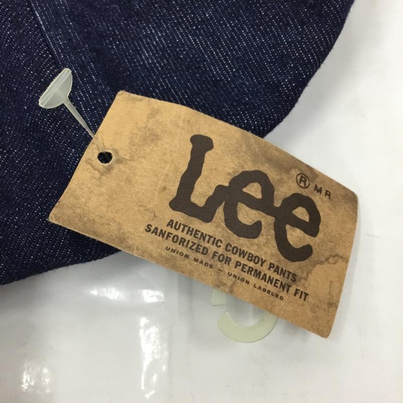 リー Lee 帽子 ハンチング デニム インディアン 刺繍 ロゴ、文字 インディゴ / インディゴ /  メンズ USED 古着 中古 10105066