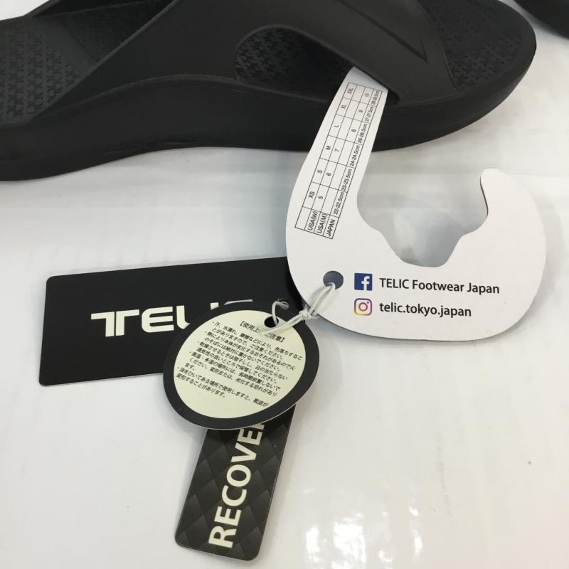 テリック TELIC サンダル サンダル 27.5～28cm TELIC SLIDE リカバリーサンダル XL 無地 黒 / ブラック /  メンズ USED 古着 中古 10105068