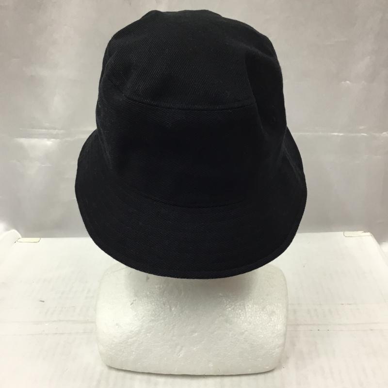 ステューシー STUSSY 帽子 ハット バケットハット バケハ L XL ロゴ、文字 黒 / ブラック /  メンズ USED 古着 中古 10105075