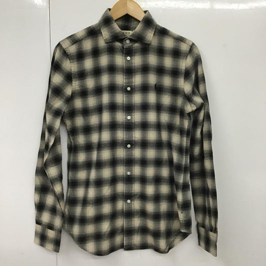 デニム アンド サプライ DENIM & SUPPLY シャツ、ブラウス 長袖 長袖シャツ チェックシャツ カラーシャツ 長袖カットソー S チェック ベージュ / ベージュ /  メンズ USED 古着 中古 10105076