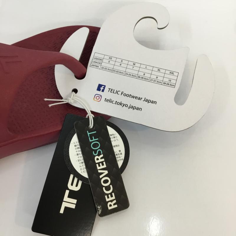 テリック TELIC サンダル サンダル 27～27.5cm TELIC FLIP FLOP リカバリーサンダル XL 無地 えんじ / ワインレッド /  メンズ USED 古着 中古 10105084