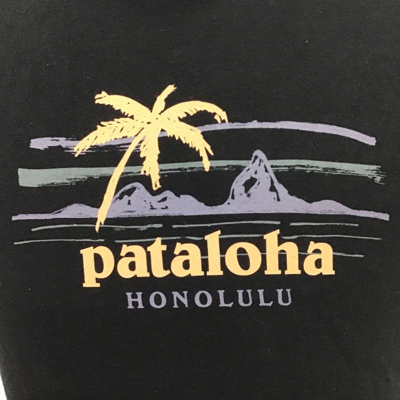パタゴニア patagonia Tシャツ 半袖 半袖 XS ロゴ、文字 X プリント 黒 / ブラック /  メンズ USED 古着 中古 10105107
