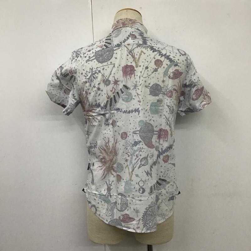 ポールスミス Paul Smith シャツ、ブラウス 半袖 半袖シャツ カラーシャツ プリント半袖シャツ チェックシャツ S プリント マルチカラー / マルチカラー /  メンズ USED 古着 中古 10105109
