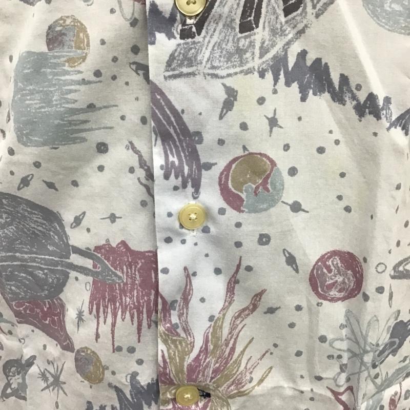 ポールスミス Paul Smith シャツ、ブラウス 半袖 半袖シャツ カラーシャツ プリント半袖シャツ チェックシャツ S プリント マルチカラー / マルチカラー /  メンズ USED 古着 中古 10105109