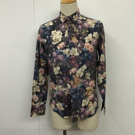 ポールスミス Paul Smith シャツ、ブラウス 長袖 長袖シャツ カラーシャツ プリント長袖カットソー S 総柄 マルチカラー / マルチカラー /  メンズ USED 古着 中古 10105116