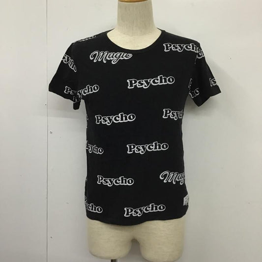 ポールスミス Paul Smith カットソー 半袖 半袖カットソー プリントTシャツ クルーネックカットソー S プリント 黒 / ブラック /  メンズ USED 古着 中古 10105119