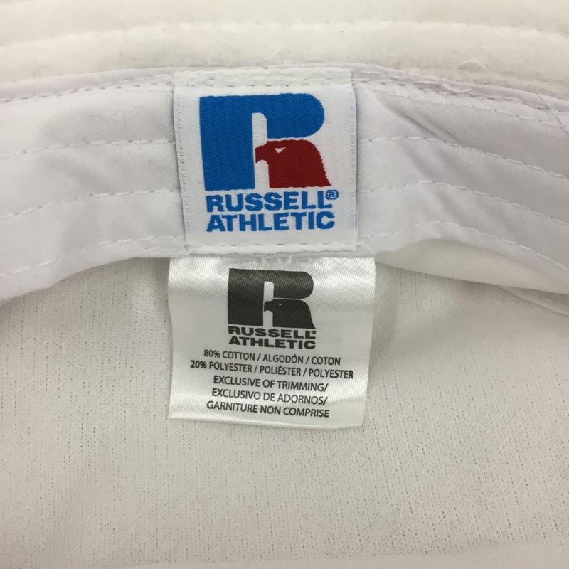ラッセル RUSSELL 帽子 ハット バケットハット ワンポイント 白 / ホワイト /  メンズ USED 古着 中古 10105138