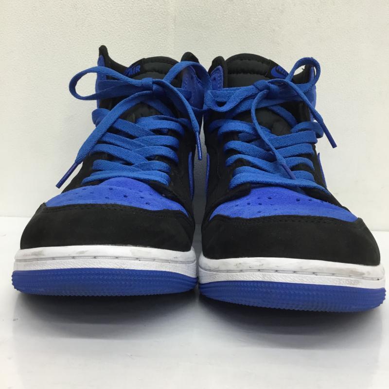ナイキ NIKE スニーカー スニーカー AIR JORDAN 1 RETRO HIGH OG ROYAL REIMAGINED エアジョーダン 1 レトロ ハイ OG リイマジンド DZ5485-042 28.5cm ロゴ、文字 青 / ブルー /  メンズ USED 古着 中古 10105141