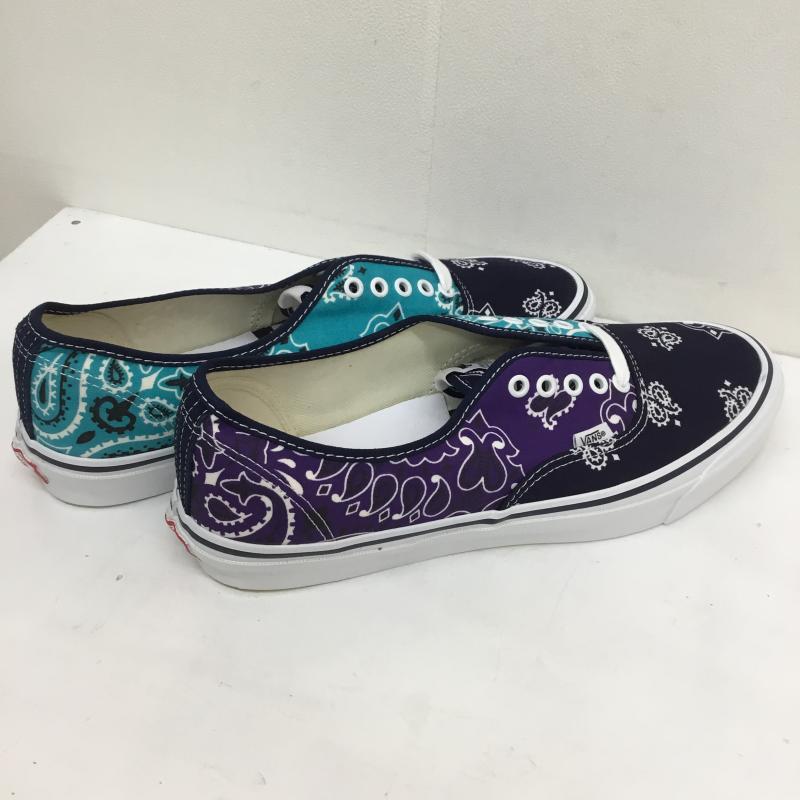 バンズボルト VANS VAULT スニーカー スニーカー Bedwin ベドウィン The Heartbreake ザハートブレイカーズ UA OG Authentic LX VN0A4BV99R91 30.0cm ロゴ、文字 X バンダナ柄 マルチカラー / マルチカラー /  メンズ USED 古着 中古 10105143