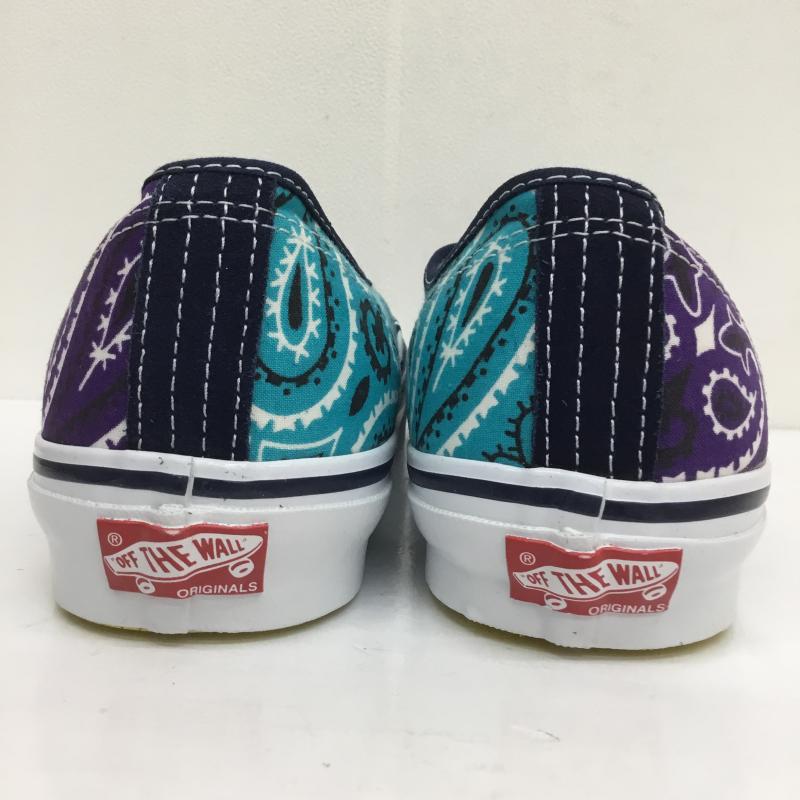 バンズボルト VANS VAULT スニーカー スニーカー Bedwin ベドウィン The Heartbreake ザハートブレイカーズ UA OG Authentic LX VN0A4BV99R91 30.0cm ロゴ、文字 X バンダナ柄 マルチカラー / マルチカラー /  メンズ USED 古着 中古 10105143