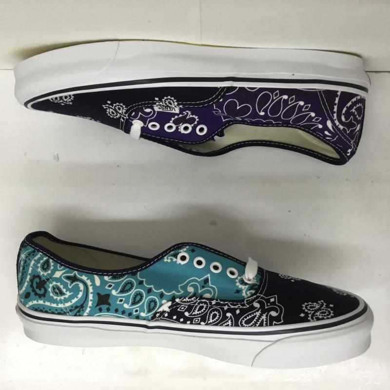バンズボルト VANS VAULT スニーカー スニーカー Bedwin ベドウィン The Heartbreake ザハートブレイカーズ UA OG Authentic LX VN0A4BV99R91 30.0cm ロゴ、文字 X バンダナ柄 マルチカラー / マルチカラー /  メンズ USED 古着 中古 10105143