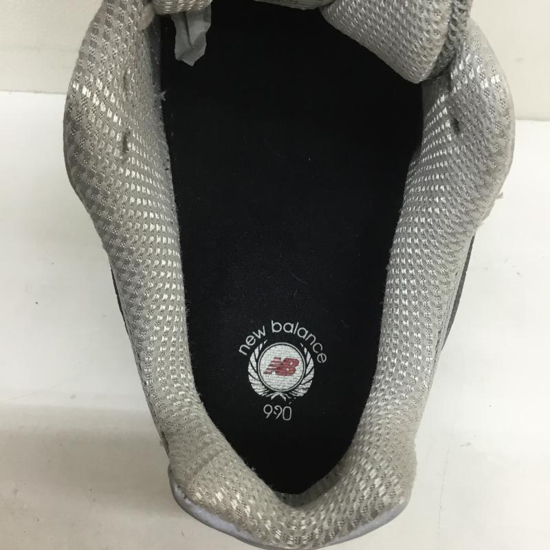 ニューバランス New Balance スニーカー スニーカー U990GR4 USA製 28.0cm ロゴ、文字 灰 / グレー /  メンズ USED 古着 中古 10105149