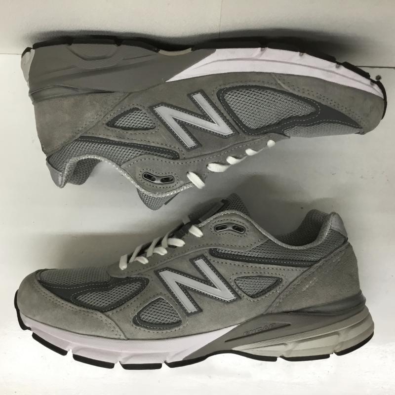 ニューバランス New Balance スニーカー スニーカー U990GR4 USA製 28.0cm ロゴ、文字 灰 / グレー /  メンズ USED 古着 中古 10105149