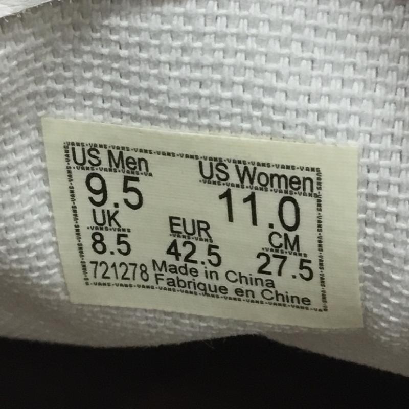 バンズボルト VANS VAULT スニーカー スニーカー Deaton Chris Anthony ディートン・クリス・アンソニー OG SCS LX VN0007QCRDB 27.5cm ロゴ、文字 マルチカラー / マルチカラー /  メンズ USED 古着 中古 10105150