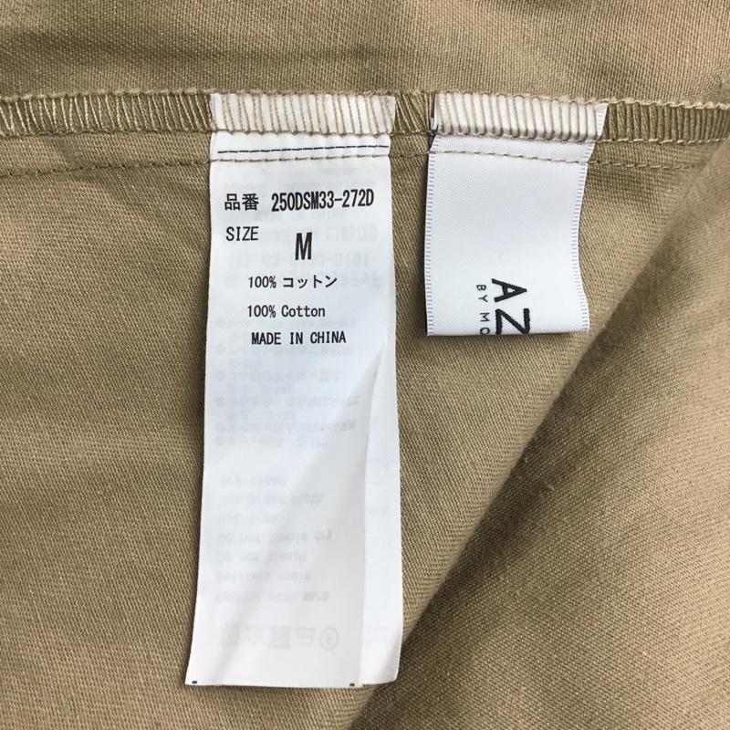 アズールバイマウジー AZUL BY MOUSSY ワンピース ひざ丈スカート 250DSM33-272D 2WAYトレンチベアワンピース ロングスカート M 無地 ベージュ / ベージュ /  レディース USED 古着 中古 10105179