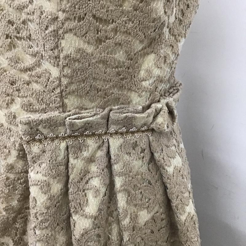 ルゥデルゥ Rew de Rew ワンピース ロングスカート ノースリーブワンピース フレアワンピース 総柄 38 総柄 ベージュ / ベージュ /  レディース USED 古着 中古 10105182