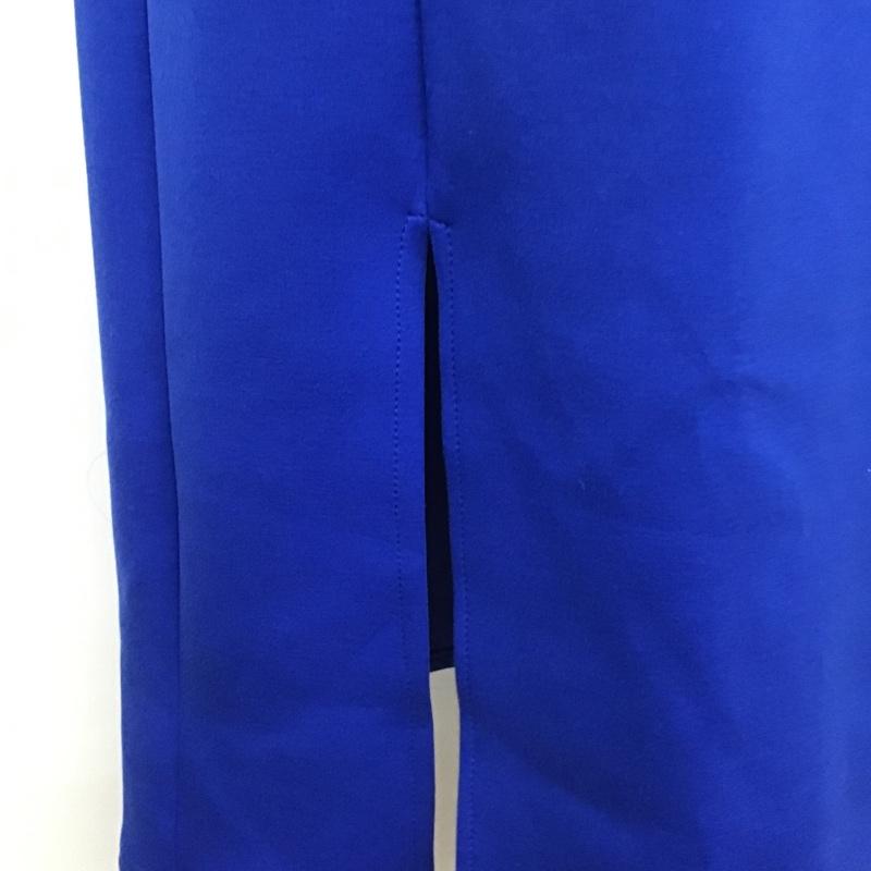 古着 USED スカート ロングスカート ロングスカート カジュアルスカート バックスリットスカート FREE 無地 青 / ブルー /  レディース USED 古着 中古 10105206