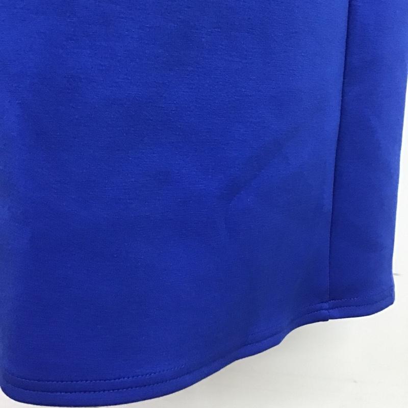 古着 USED スカート ロングスカート ロングスカート カジュアルスカート バックスリットスカート FREE 無地 青 / ブルー /  レディース USED 古着 中古 10105206