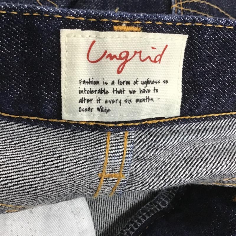 アングリッド Ungrid パンツ デニム、ジーンズ 111942441601-03 デニムパンツ スリムパンツ カジュアルパンツ 26インチ 無地 インディゴ / インディゴ /  レディース USED 古着 中古 10105208