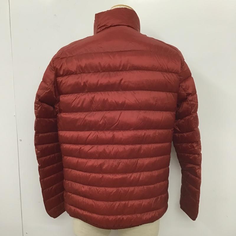 ユニクロ UNIQLO ジャケット、上着 ジャケット、ブレザー 311-180413 ウルトラライトダウンジャケット ジップアップジャケット アウター M 無地 赤 / レッド /  メンズ USED 古着 中古 10105215