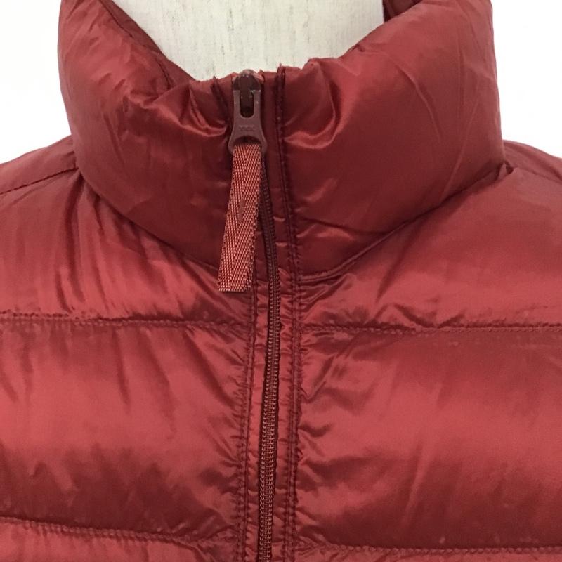 ユニクロ UNIQLO ジャケット、上着 ジャケット、ブレザー 311-180413 ウルトラライトダウンジャケット ジップアップジャケット アウター M 無地 赤 / レッド /  メンズ USED 古着 中古 10105215