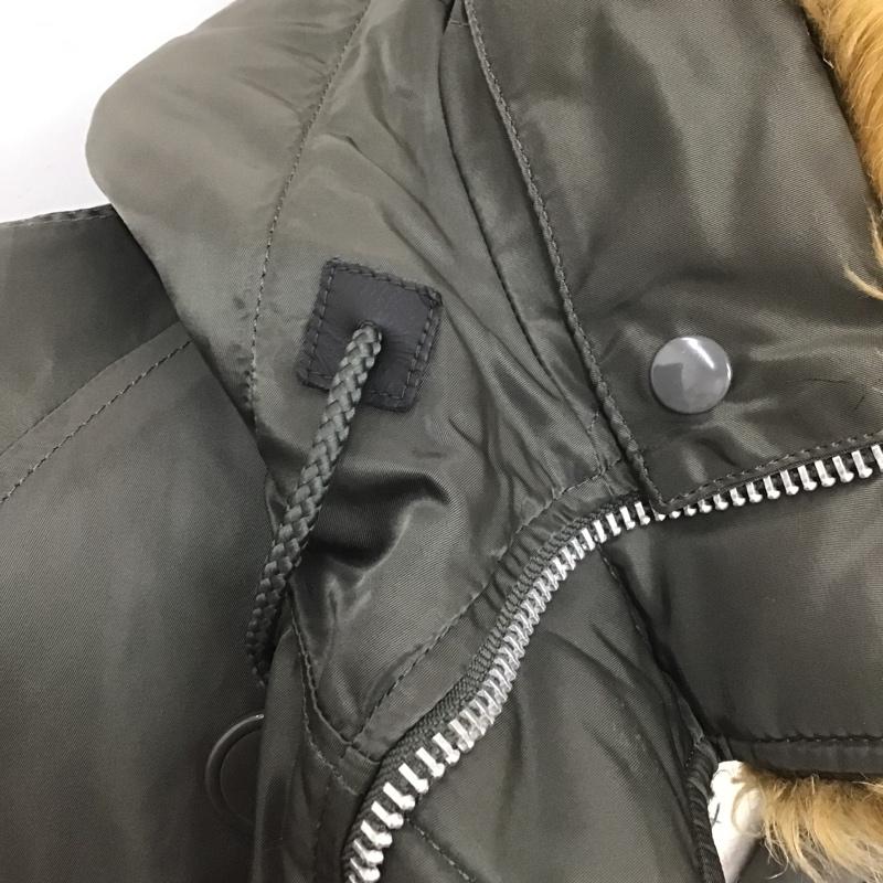 アルファインダストリー Alpha Industries ジャケット、上着 ジャンパー、ブルゾン ジップアップジャケット アウター カジュアルジャケット フード付きジャケット L 無地 カーキ / カーキ /  メンズ USED 古着 中古 10105218