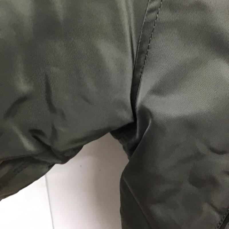 アルファインダストリー Alpha Industries ジャケット、上着 ジャンパー、ブルゾン ジップアップジャケット アウター カジュアルジャケット フード付きジャケット L 無地 カーキ / カーキ /  メンズ USED 古着 中古 10105218