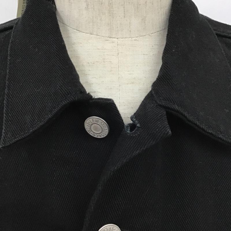 リーバイストラウスアンドコー Levi Strauss & co. ジャケット、上着 ジャケット、ブレザー Gジャン デニムジャケット アウター カジュアルジャケット アウター XL 無地 黒 / ブラック /  メンズ USED 古着 中古 10105219