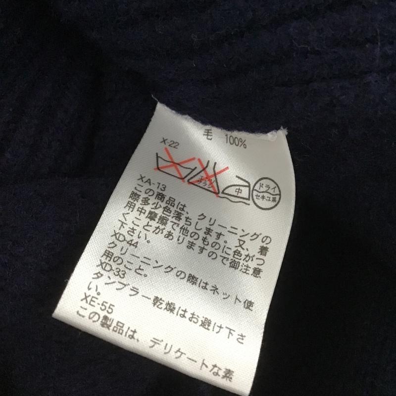 ポロバイラルフローレン Polo by RALPH LAUREN ジャケット、上着 ジャンパー、ブルゾン ジップアップジャケット ニットカジュアルジャケット ジップアップセーター LL ロゴ、文字 紺 / ネイビー /  メンズ USED 古着 中古 10105220