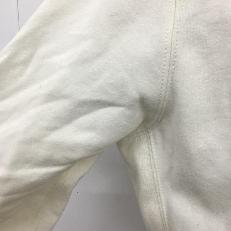 ポロバイラルフローレン Polo by RALPH LAUREN パーカー 長袖 ジップアップジャケット パーカー ジップパーカー スウェット L ロゴ、文字 白 / ホワイト /  メンズ USED 古着 中古 10105224