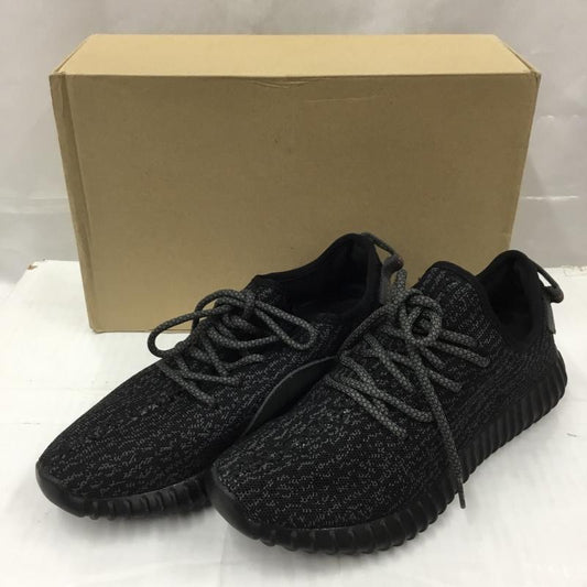 アディダス adidas スニーカー スニーカー AQ2659 YEEZY BOOST 350 26.5cm 箱有 26.5cm ワンポイント 黒 / ブラック /  メンズ USED 古着 中古 10105234