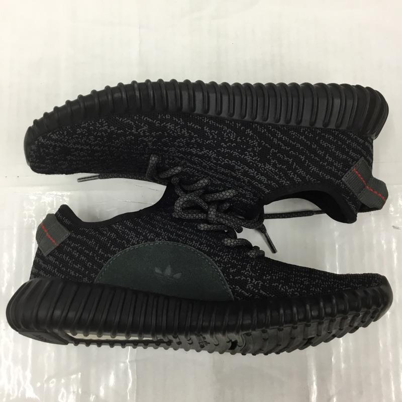 アディダス adidas スニーカー スニーカー AQ2659 YEEZY BOOST 350 26.5cm 箱有 26.5cm ワンポイント 黒 / ブラック /  メンズ USED 古着 中古 10105234