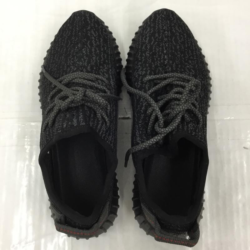 アディダス adidas スニーカー スニーカー AQ2659 YEEZY BOOST 350 26.5cm 箱有 26.5cm ワンポイント 黒 / ブラック /  メンズ USED 古着 中古 10105234
