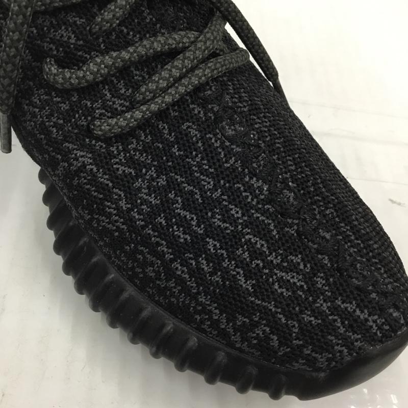 アディダス adidas スニーカー スニーカー AQ2659 YEEZY BOOST 350 26.5cm 箱有 26.5cm ワンポイント 黒 / ブラック /  メンズ USED 古着 中古 10105234